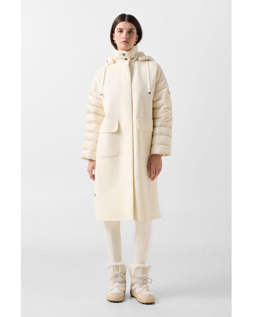 Bogner Natural Trisha Double-faced Down Coat