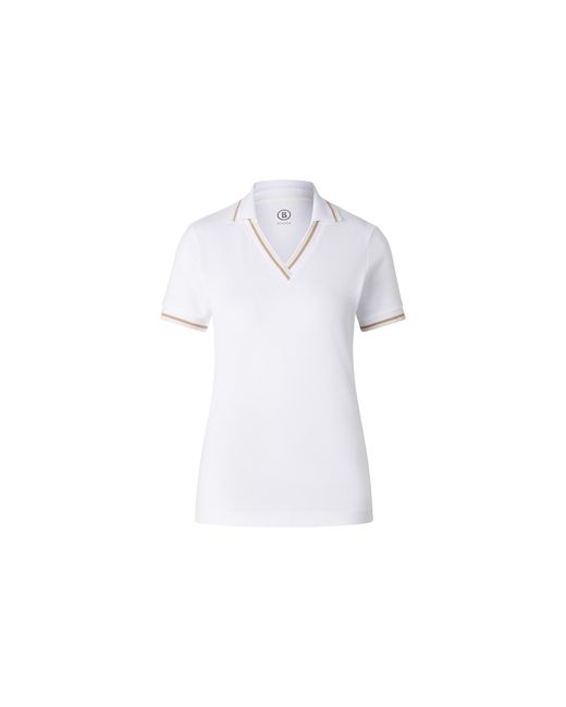Bogner White Jula Functional Short-Sleeved Top For