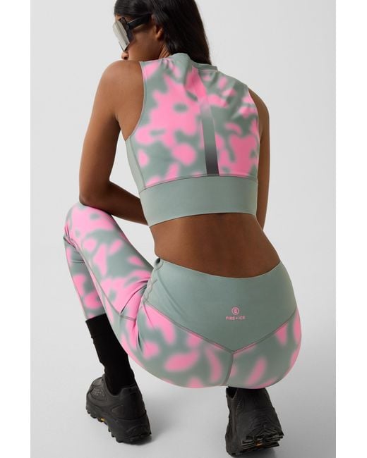 Bogner Fire + Ice Pink Cherien Tights For