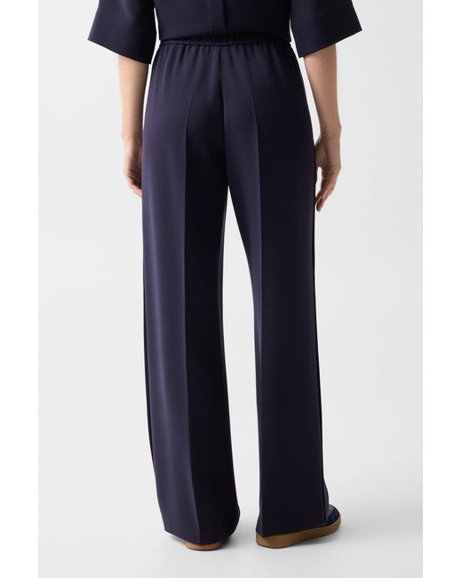 Bogner Blue Enny Crepe Pants