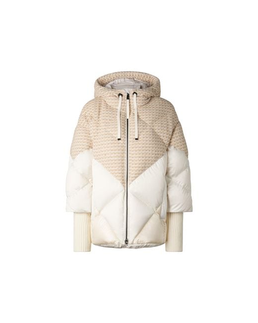 Bogner Natural Sheryl Down Jacket