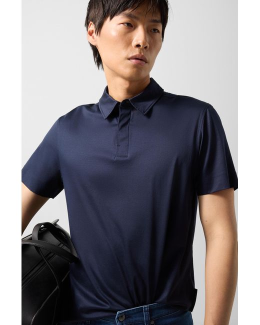 Bogner Blue Tayden Polo Shirt for men