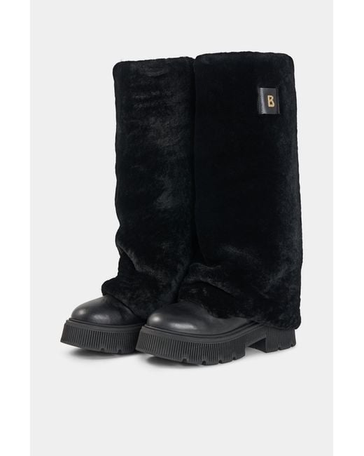 Bogner Black Turin Lambskin Boots