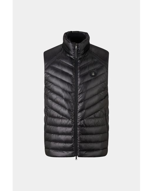 Bogner Black Lasse Quilted Waistcoat For for men