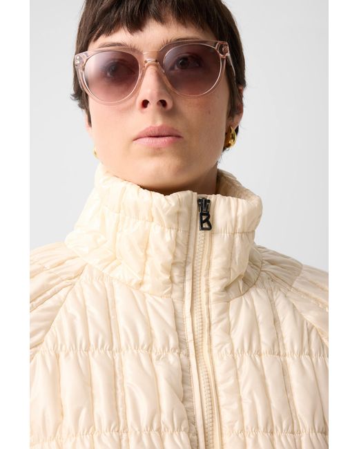 Bogner Natural Sherry Quilted Jacket For