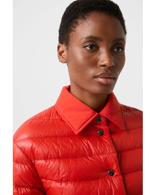 Bogner Red Audrey Lightweight Down Jacket