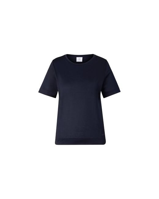 Bogner Blue Silk Shirt Sienna For