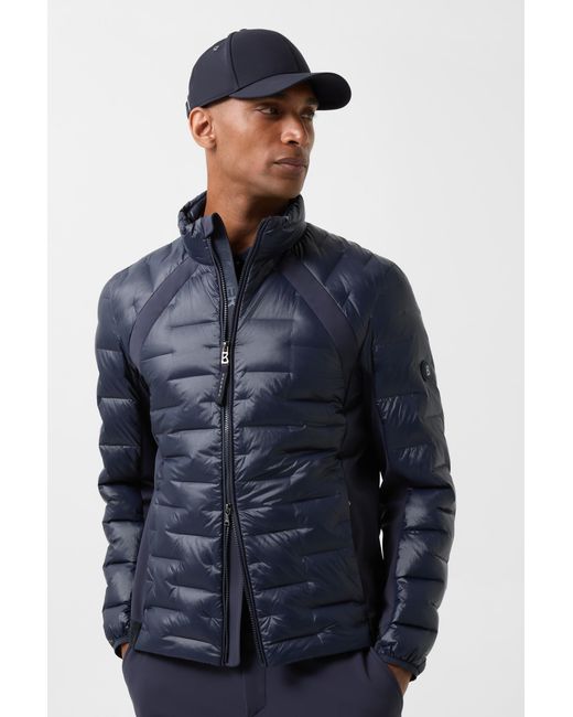 Bogner Blue Garet Down Jacket for men