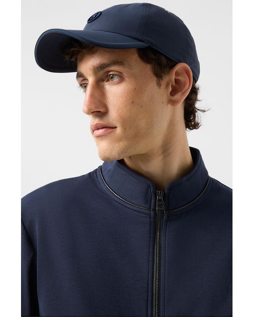 Bogner Blue Spencer Jersey Jacket For for men