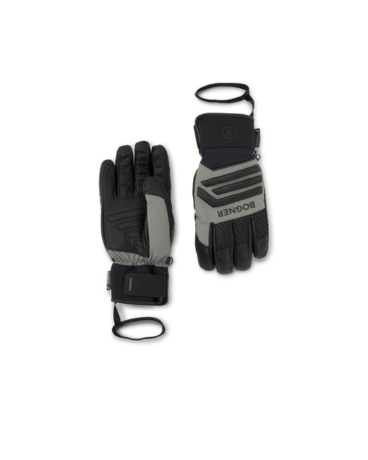 Bogner Black Gloves Alex for men