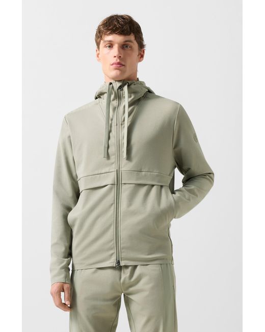 Bogner Gray Ernesto Jersey Jacket For for men