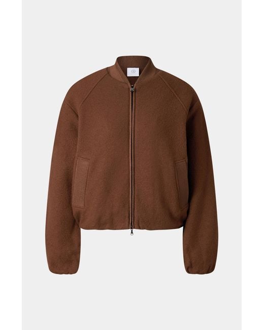 Bogner Brown Editha Wool Blouson