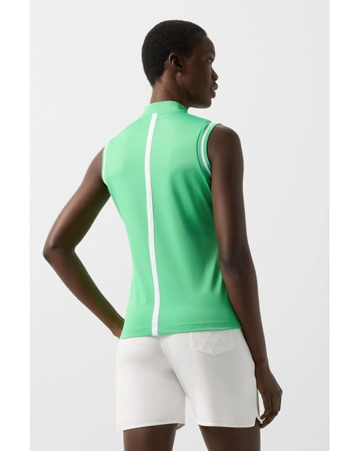 Bogner Green Evi Polo Top