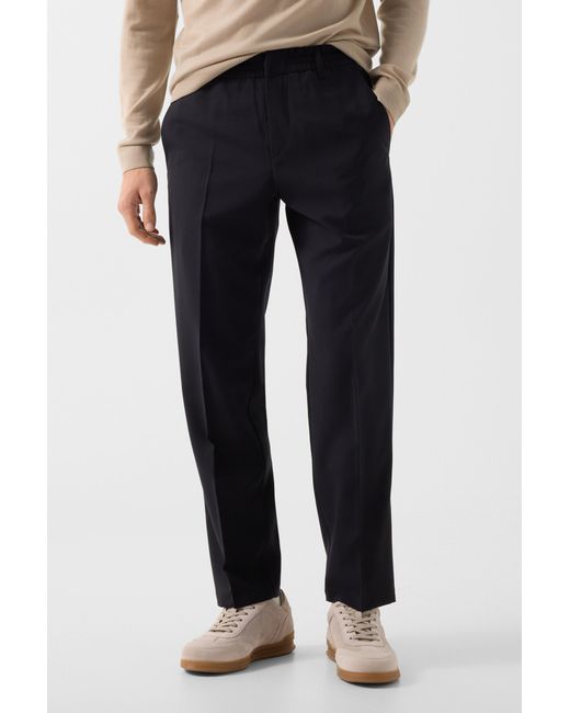 Bogner Blue Marcus Virgin Wool Trousers for men