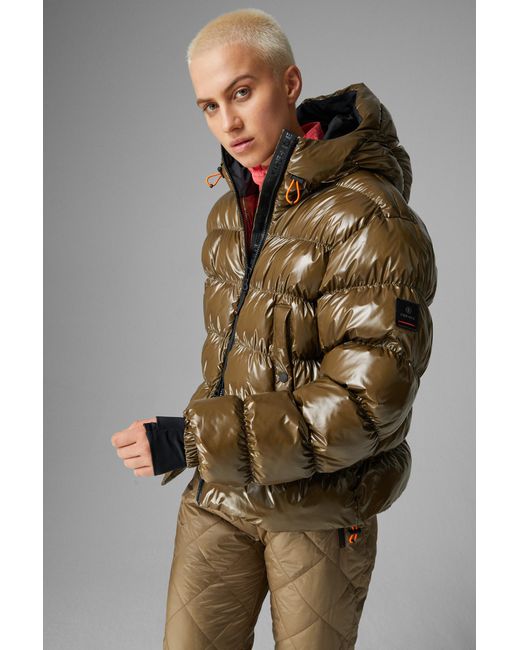 Bogner Fire + Ice Rosetta Quilted Jacket in Brown | Lyst