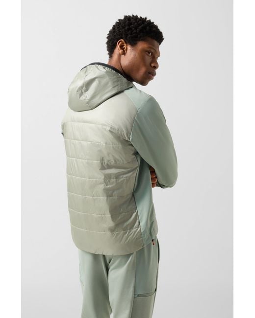 Bogner Fire + Ice Green Kegan Hybrid Jacket for men