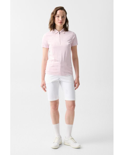 Bogner Pink Joanna Functional Short-Sleeved Top For