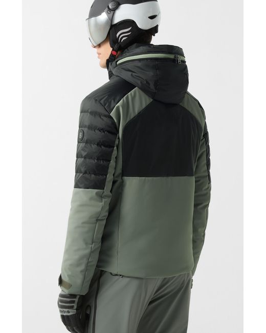 Bogner Green Henik Down Ski Jacket for men