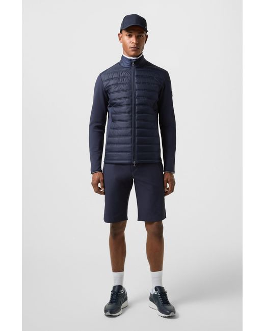 Bogner Blue Florin Hybrid Jacket for men