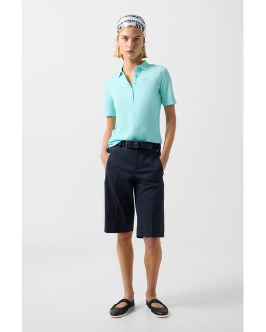 Bogner Blue Bermuda Shorts Lara For
