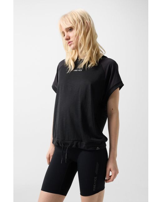 Bogner Fire + Ice Black Damia Hoodie Shirt For