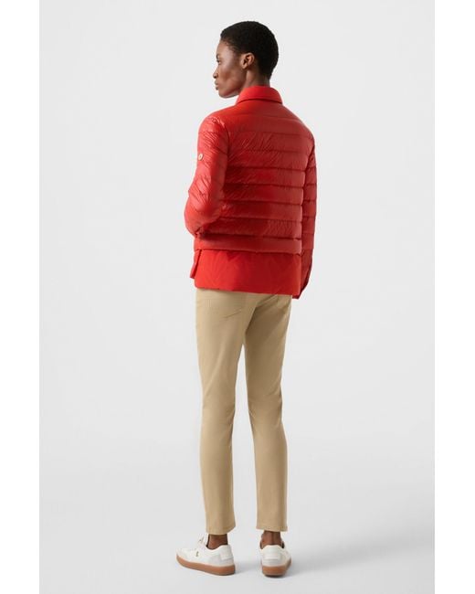 Bogner Red Audrey Lightweight Down Jacket
