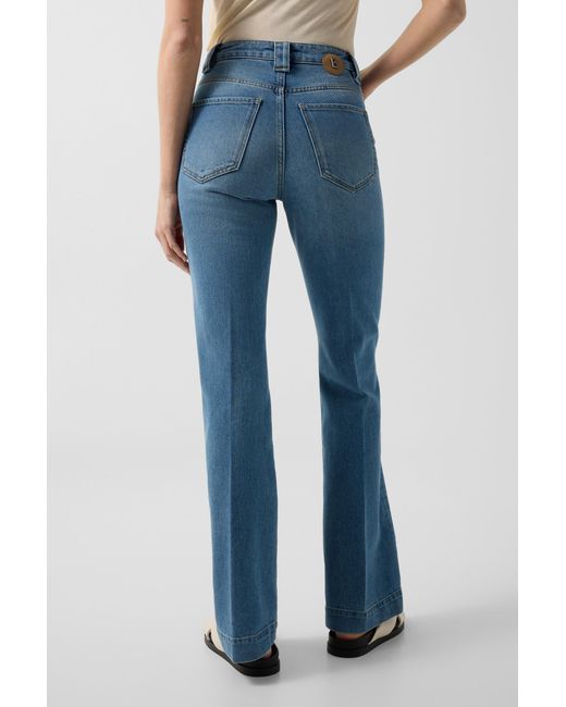 Bogner Blue Flared Fit Jeans Devin