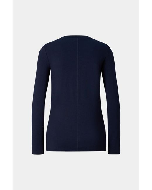 Bogner Blue Alexi Long-Sleeved Top For