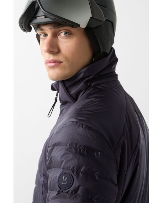 Bogner Blue Henik Down Ski Jacket for men