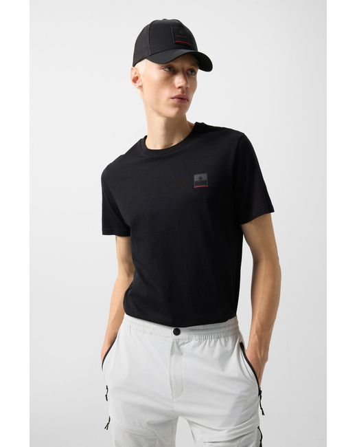 Bogner Fire + Ice Black Vito T-shirt for men