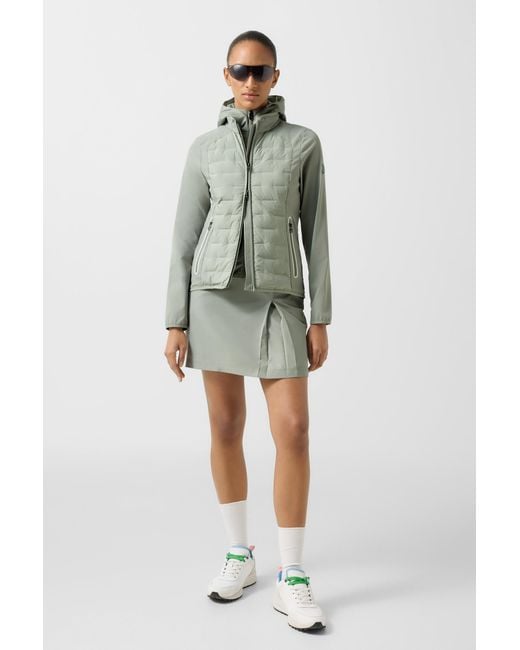 Bogner Gray Hybrid Jacket Irma