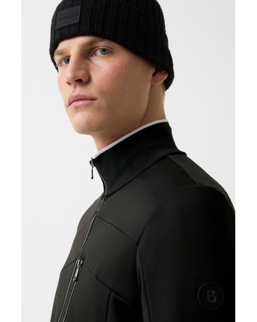 Bogner Black Midlayer Xilas for men