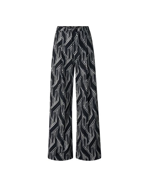 Bogner Multicolor Pleated Trousers Gina