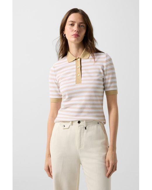 Bogner White Wendy Polo Shirt For