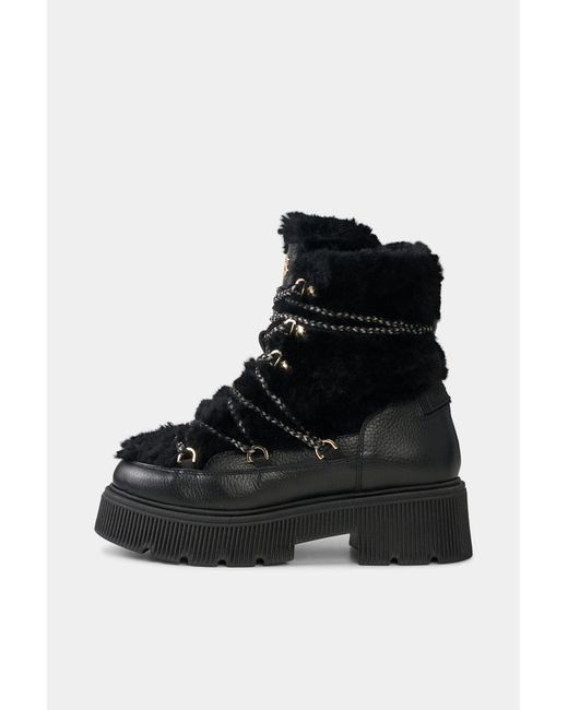 Bogner Black Mid Boots Turin