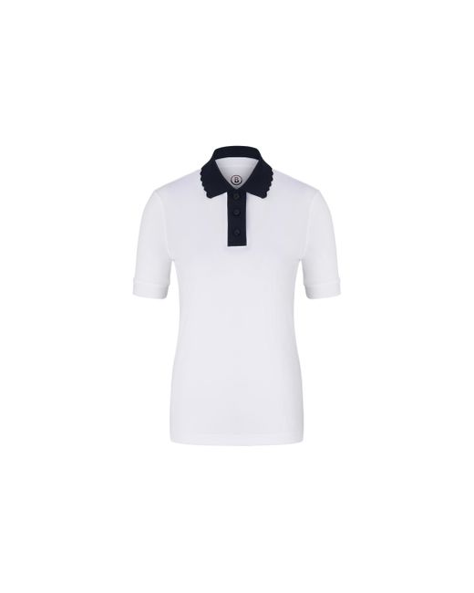Bogner White Funktions-Polo-Shirt Carole