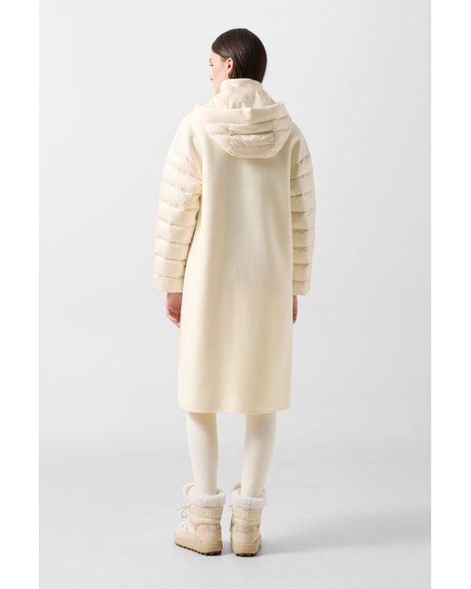 Bogner Natural Trisha Double-faced Down Coat