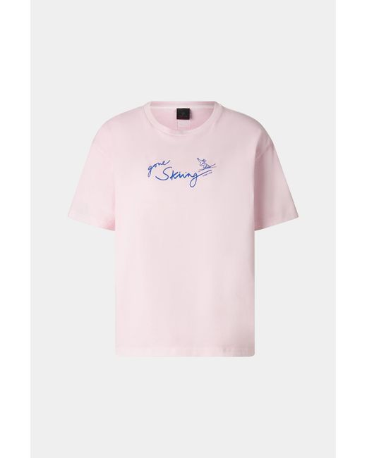 Bogner Fire + Ice Pink Cara Cotton T-shirt