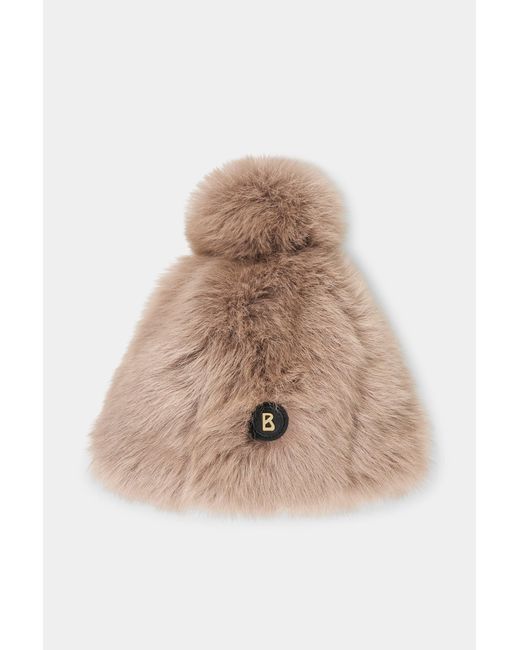 Bogner Natural Aria Lambskin Hat
