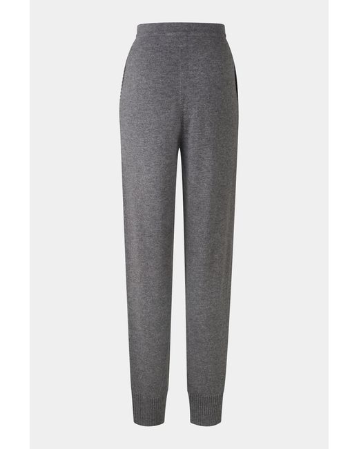 Bogner Gray Knitted Trousers Lily