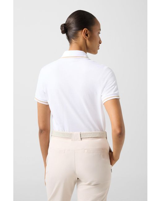 Bogner White Jula Functional Short-Sleeved Top For