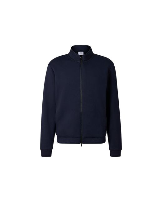 Bogner Blue Spencer Jersey Jacket For for men