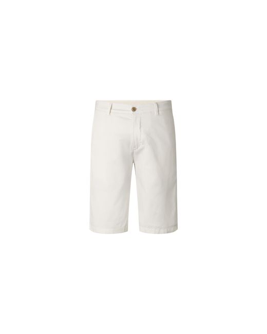 Bogner White Miami Cotton Shorts For for men