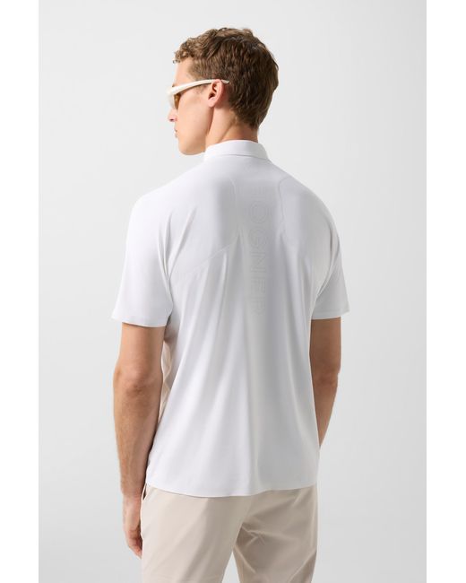 Bogner White Casimir Functional Short-sleeved Top for men