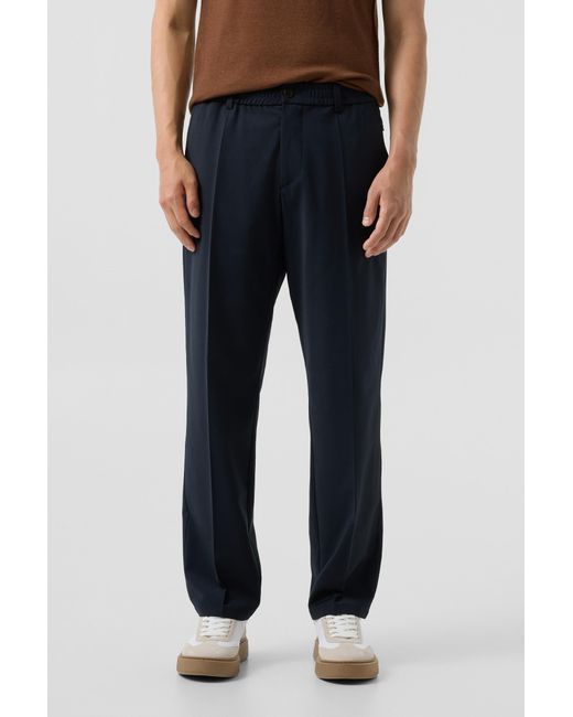 Bogner Blue Marcus Virgin Wool Blend Trousers for men