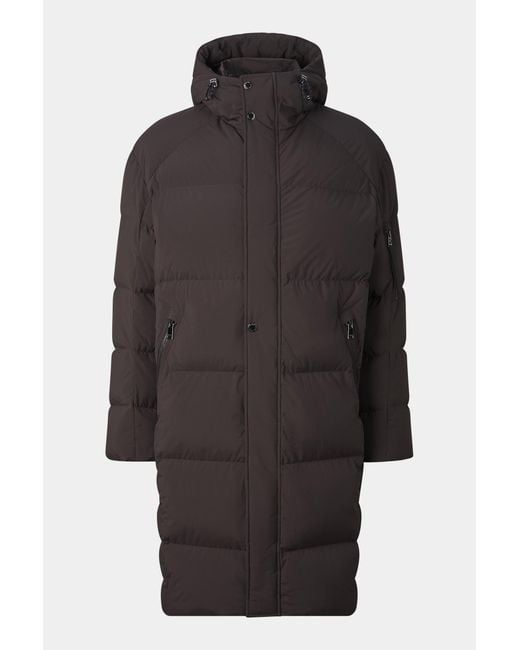 Bogner Black Erico Down Coat For for men
