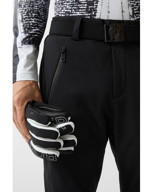Bogner Black Thore Ski Trousers for men