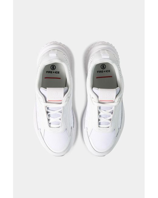 Bogner Fire + Ice White Robin Sneaker