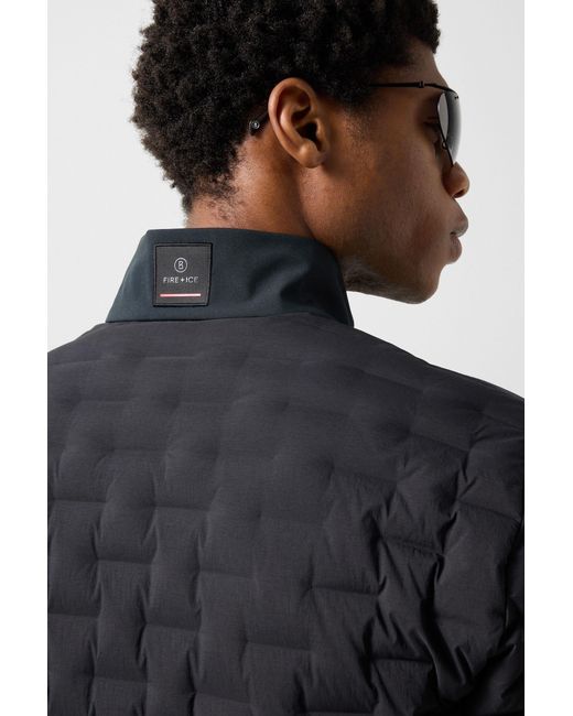 Bogner Fire + Ice Black Lightweight Down Jacket Gray for men