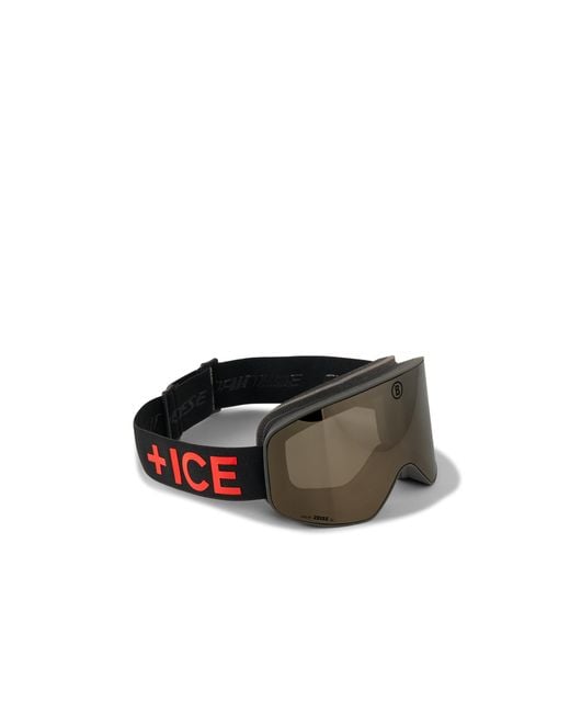 Bogner Fire + Ice Black Clear Ski Goggles